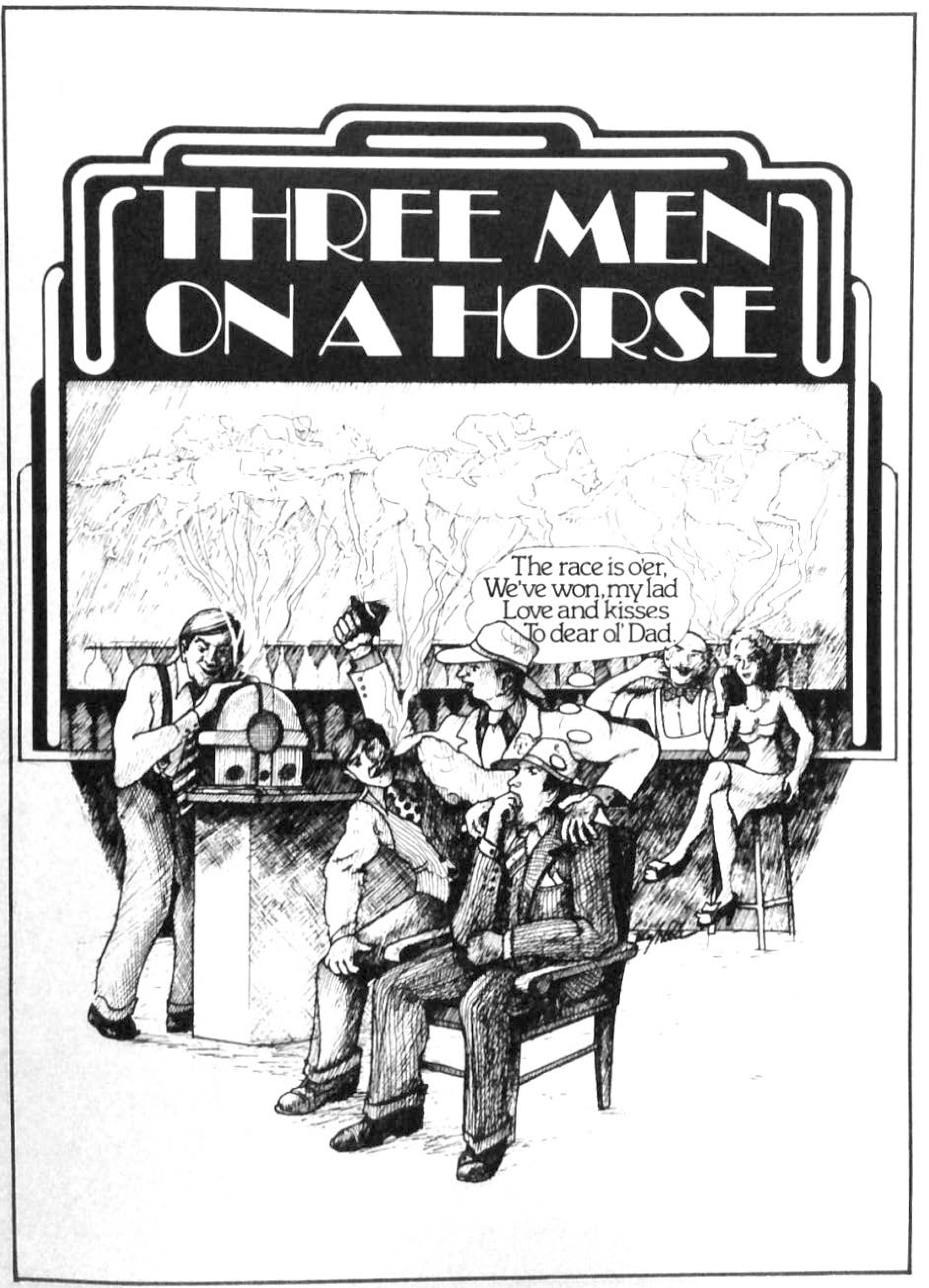 Three Men On A Horse Three Men On A Horse