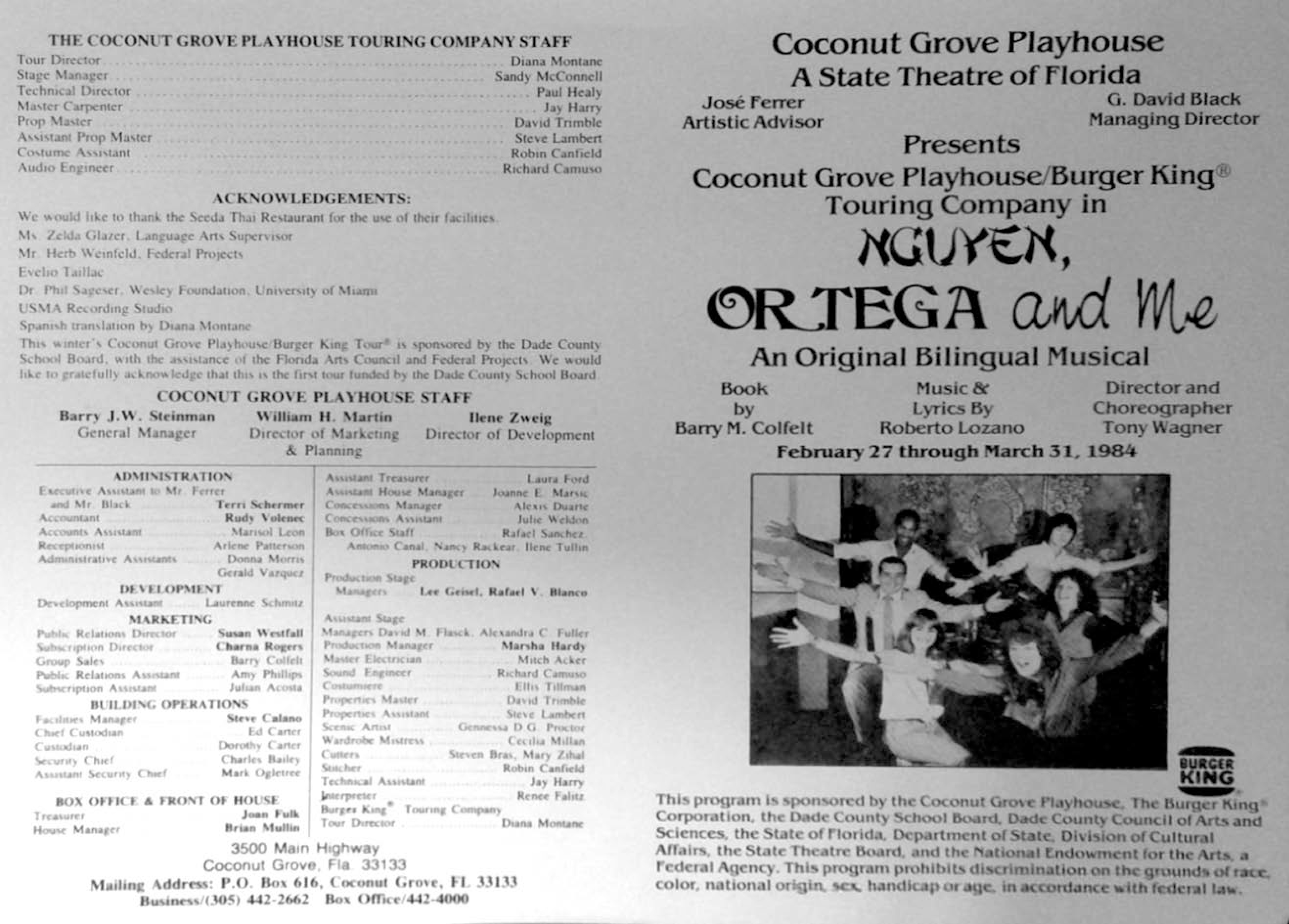 Nguyen, Ortega, and Me Nguyen, Ortega, and Me