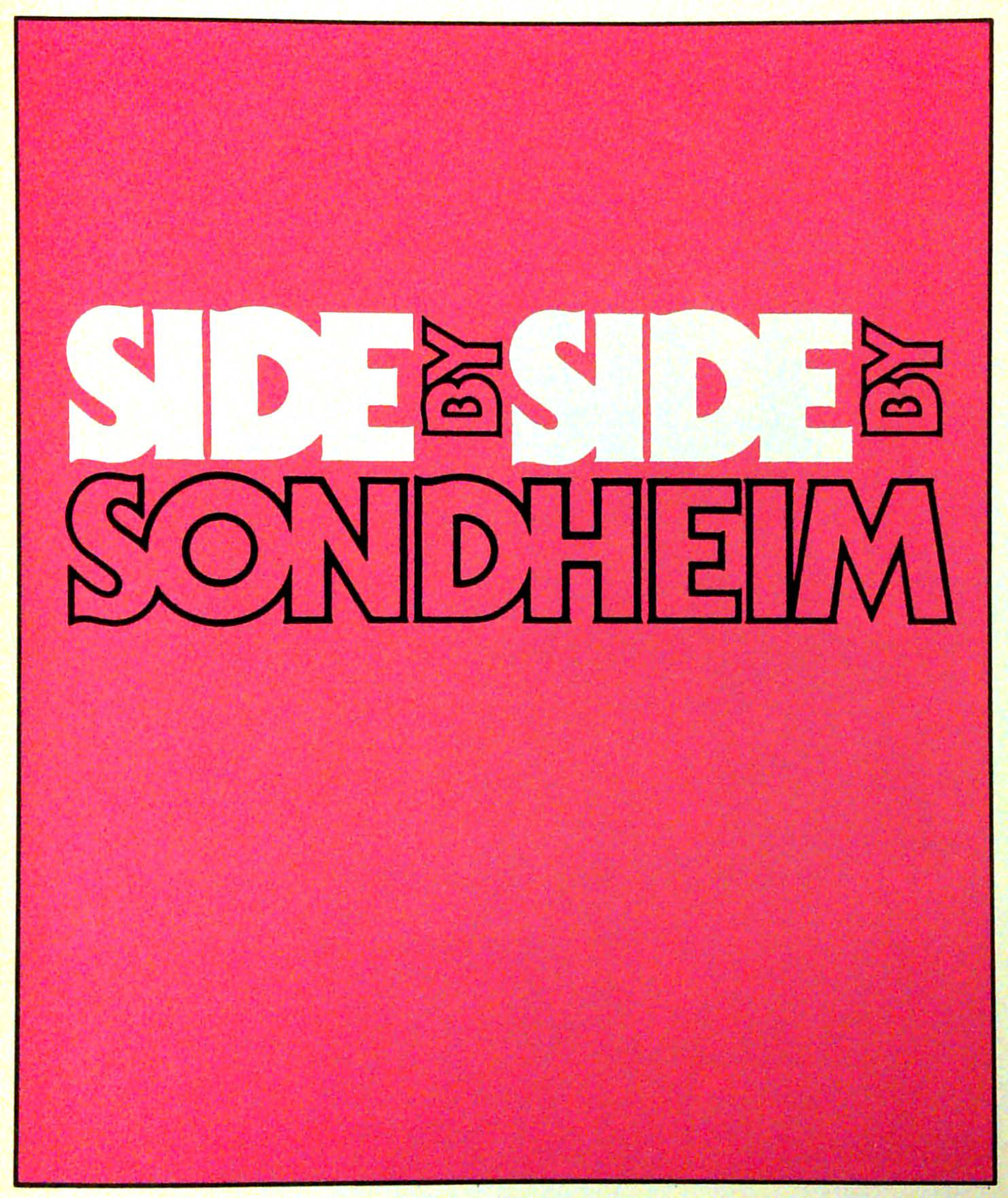 Side By Side by Sondheim