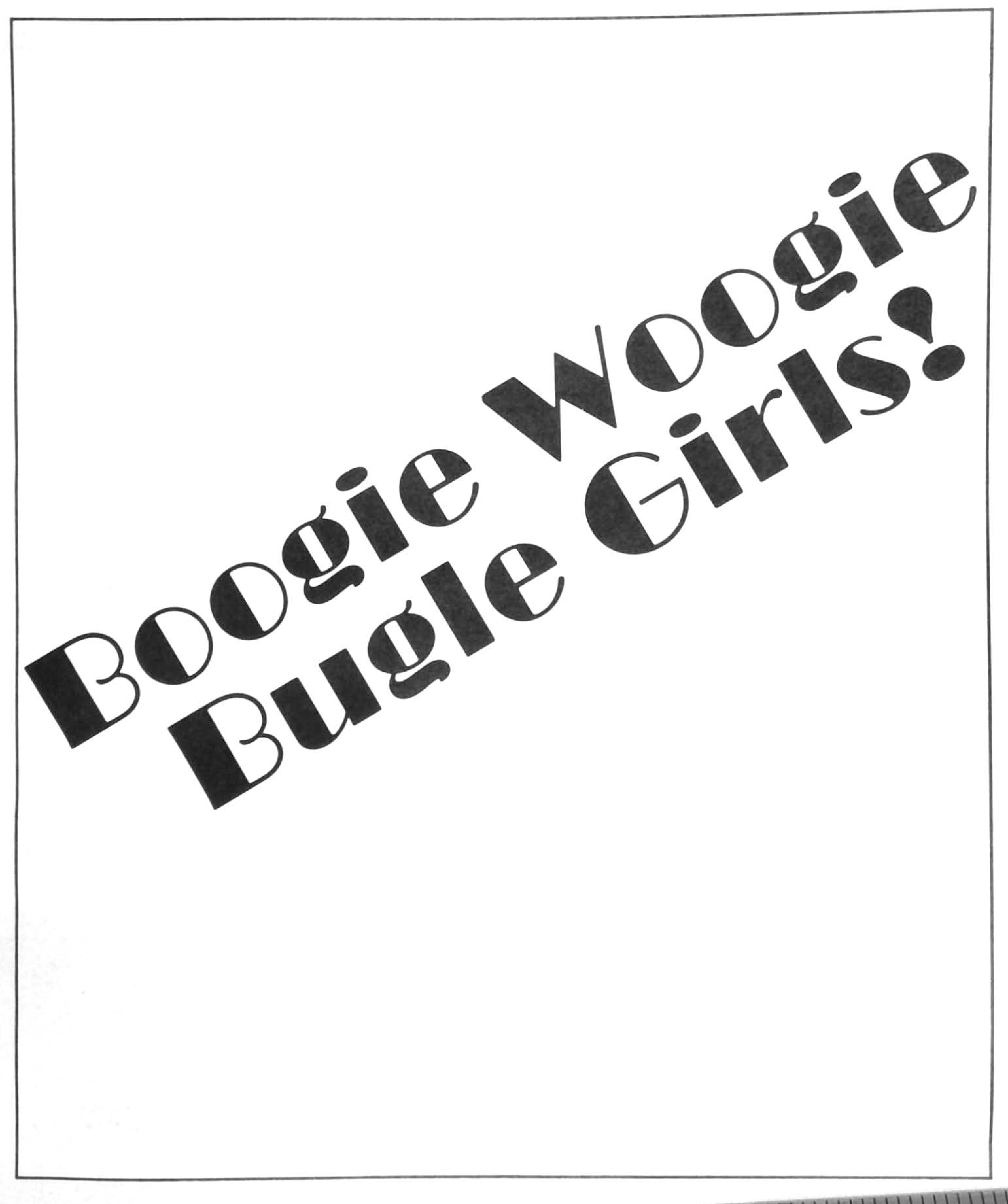Boogie Woogie Bugle Girls Boogie Woogie Bugle Girls