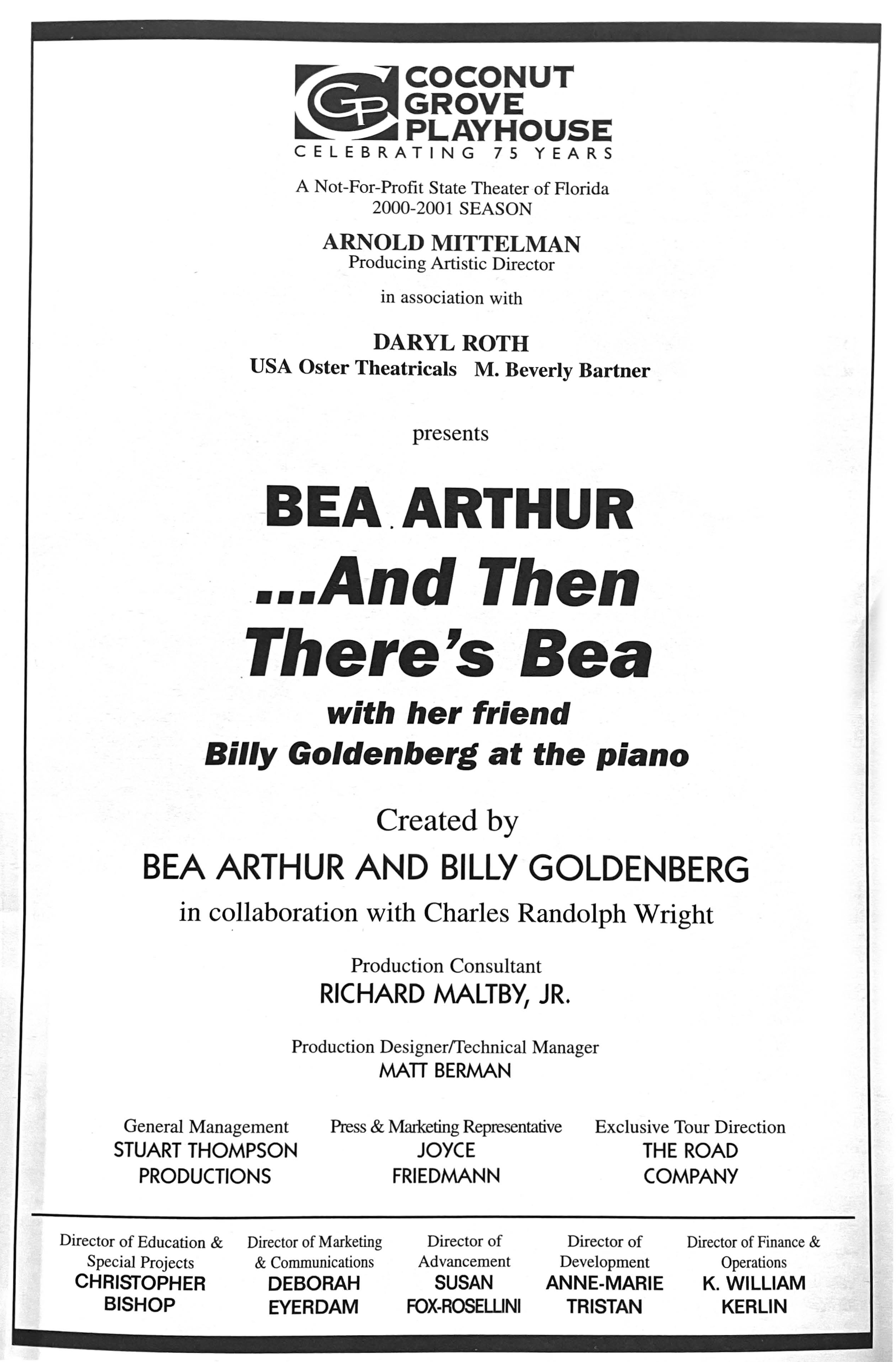 And Then There’s Bea